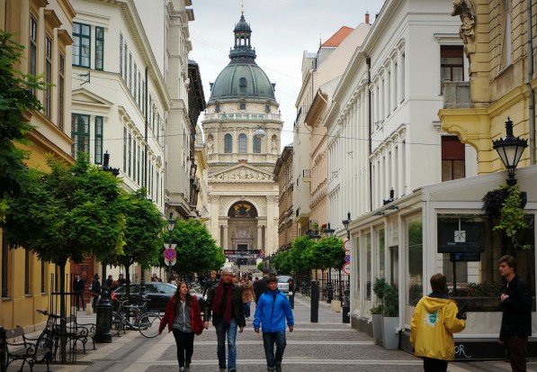 Budapest inner city